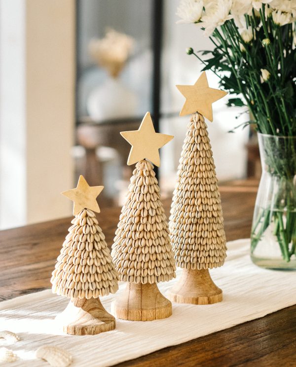 Handmade Cowrie Shell Christmas Tree